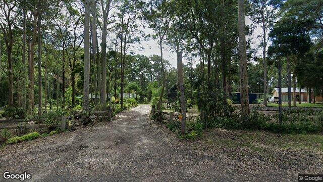 Street View near 609 WOOLLAMIA RD