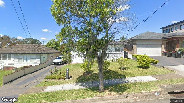 Street View near 114 BULLI RD