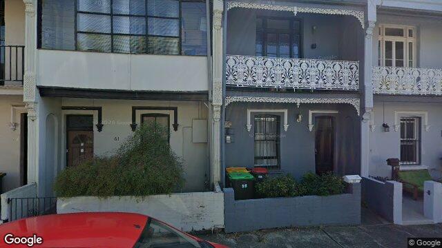 Street View near 59 GLADSTONE ST