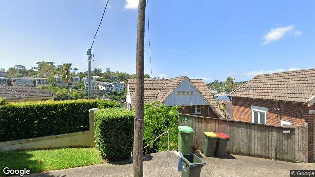 Street View near 55 HUNTLEYS POINT RD